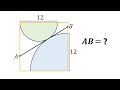 Can you solve this viral geometry problem from Twitter?