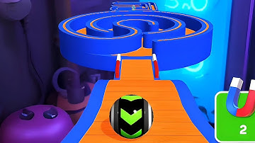 Sky Rolling Ball 3D Gameplay Speedrun All Levels 66