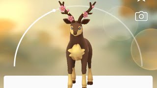 New Spring Deerling Evolve Evo Sawbuck Cherry Bloosom Pokémon Go PoGo Short Vid