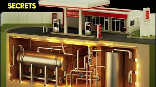 The Hidden Engineering Tricks Every Gas Station Uses 🚧⛽