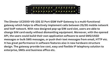 Dinstar UC2000 VG 32G