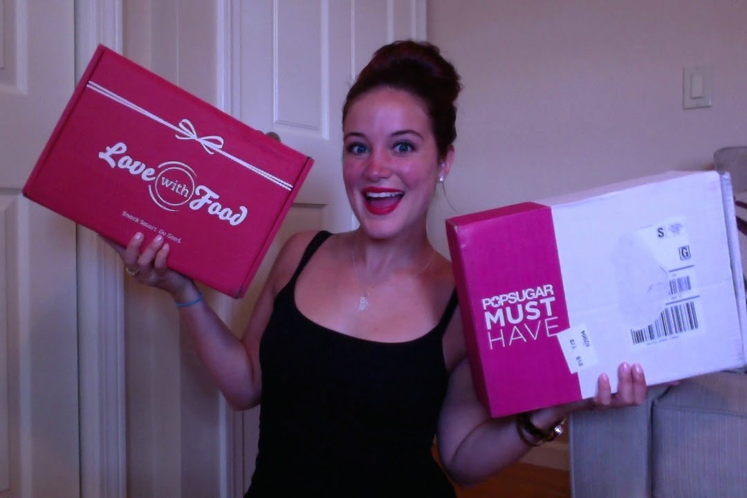 POPSUGAR + LOVE WITH FOOD UNBOXING - JULY 2014