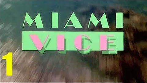 Miami Vice Walkthrough No Commentary Gameplay  XBOX 1080p 60fps  Part 1