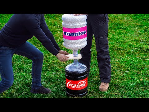 Experiment: Coca Cola VS Mentos