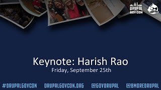 🎤 Keynote by Harish Rao: What Today’s #COVID-19 Crisis Means for Tomorrow’s Digital Infrastructure