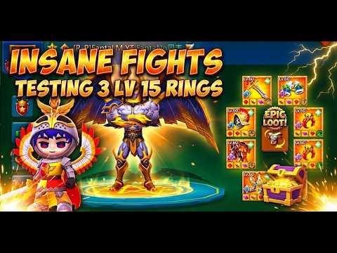 Lords Mobile - Intense Fights In Chaos Arena - YouTube