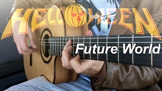 Future World - HELLOWEEN (Acoustic) - Fingerstyle Guitar by Thomas Zwijsen chords
