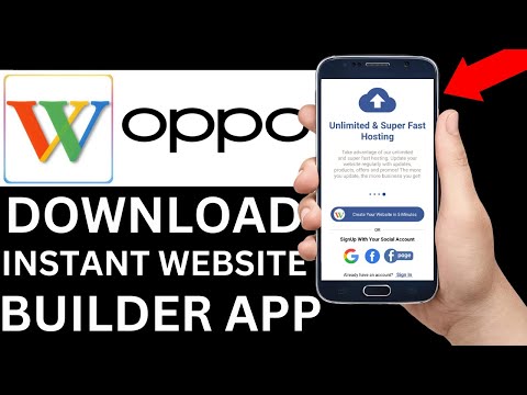 كيفية تنزيل تطبيق إنشاء المواقع الفورية على هاتف  دليل كامل