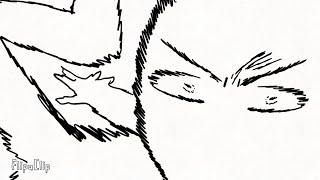 Epic kick “Axe Hammer” #flipaclip #animation