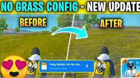 PUBG LITE 0.22.0  config NO garss no smoke no water 80% recoil  #pubglite #config anti ban.Rank push