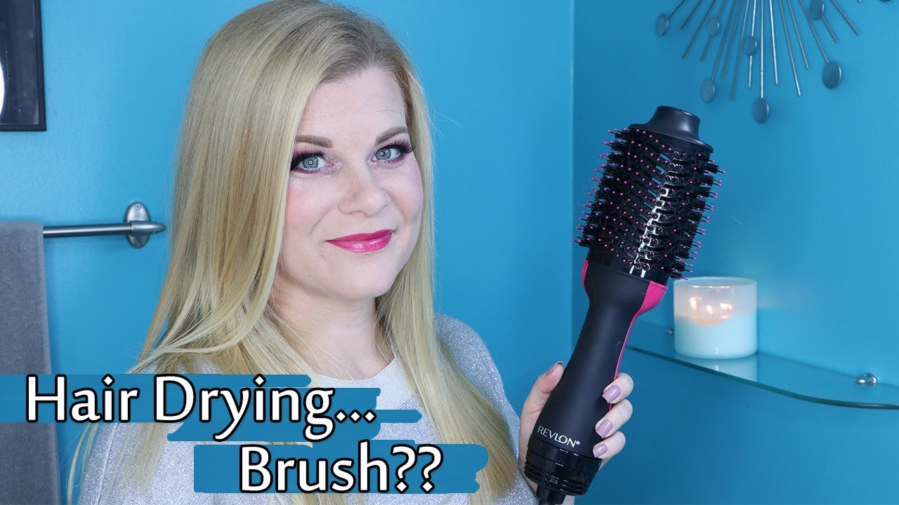 Revlon OneStep Hair Dryer & Volumizer Hot Air Brush Review/First