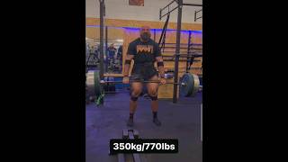 350kg DEADLIFT‼️ Big Loz #strongman #deadlift #powerlifting #shorts #ultimatestrongman #motivation