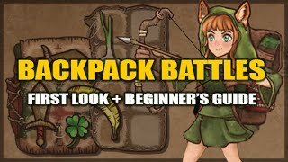 BACKPACK BATTLES: This Inventory Autobattler is WEIRDLY GOOD? - First Look & Beginner Guide