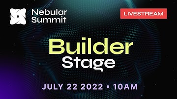 🔴 Nebular Summit Paris Livestream - Builder Stage
