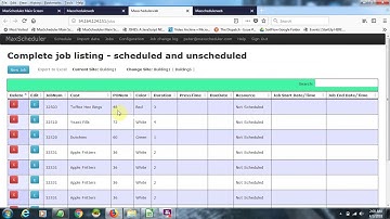MaxSheduler Importing Data