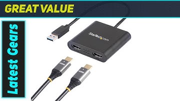 StarTech.com USB 3.0 to Dual HDMI Adapter: The Ultimate Productivity Boost
