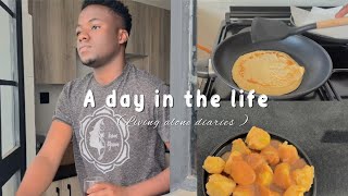 A day in my life 👨‍🍳🧹 | life of kenyan boy | living alone in nairobi | spend a day w/m