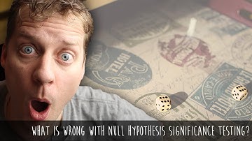 Probability 8: What is wrong with NHST, p-values, and Significance Testing?