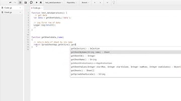 SheetSpam#19. Get sheets data with a function in Script