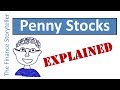 Penny stocks explained