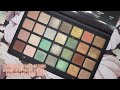 Flashback Friday ft. Natasha Denona Green Brown Palette - Swatches and Three Looks