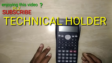 How to save  formula, data, calculations in casio For EXAM
