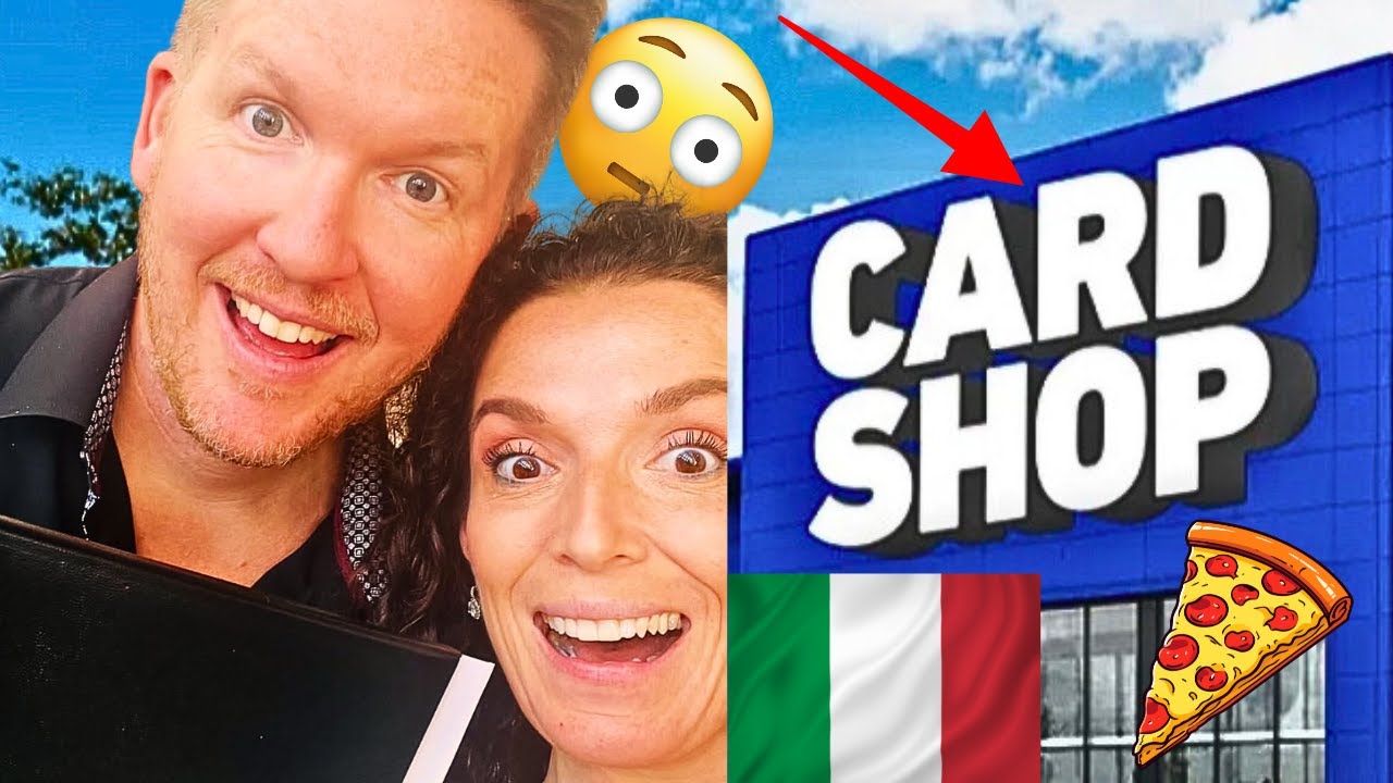 We Went to a Card Shop in Florence Italy!