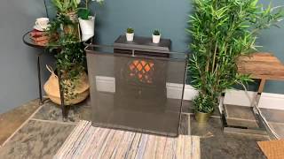 Stainless Steel Double Rail Fire Guard