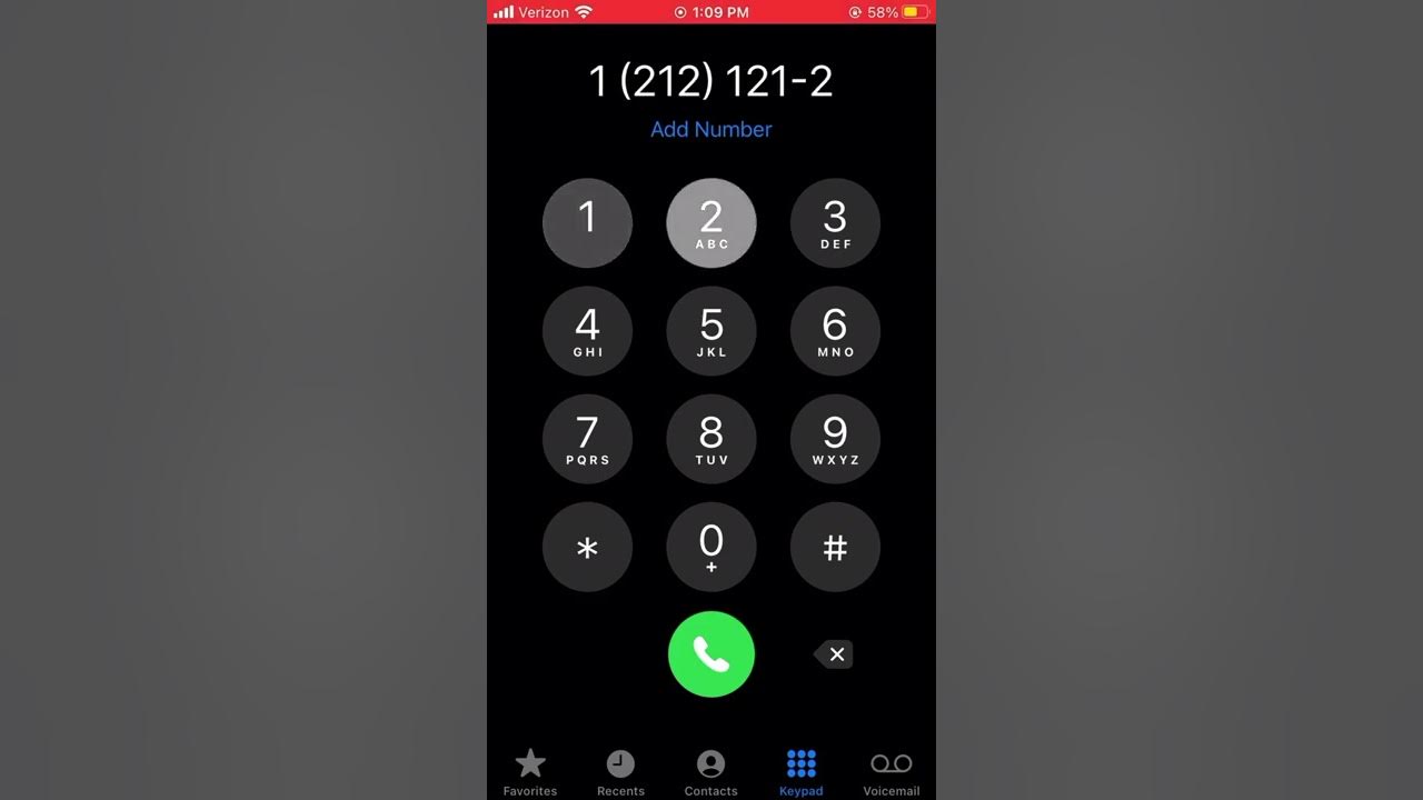 Jaws theme song on iPhone keypad