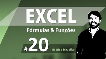 Fórmulas e Funções do Excel para Concursos - Aula 20 de informática