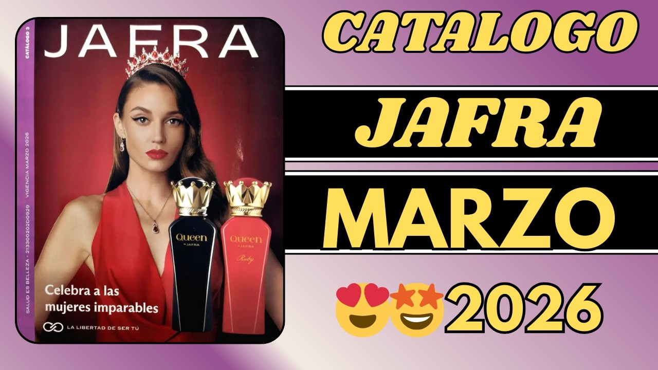Catálogo Jafra marzo 2026 adelanto completo | Ofertas, fragancias y maquillaje de Jafra