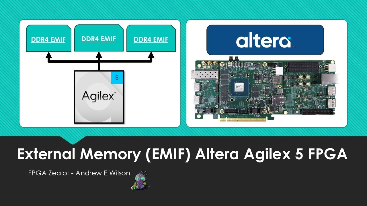 External Memory (EMIF) Altera Agilex 5 FPGA - YouTube