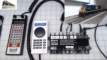 Digikeijs DR5000 Digital Railway Central Command Station Part 1 hardwired connection Digitrax Lenz