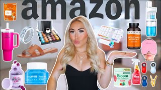 *HUGE* AMAZON HAUL! Amazon finds you didn&#39;t know you needed... (Home, Wellness, Fashion, &amp; more)