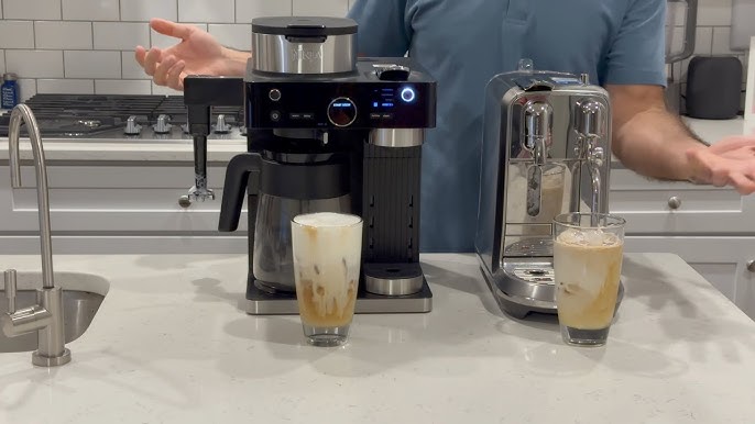 Review Ninja Espresso & Coffee Barista System Nespresso Pod Coffee Maker  CFN601 I LOVE IT!!!! 