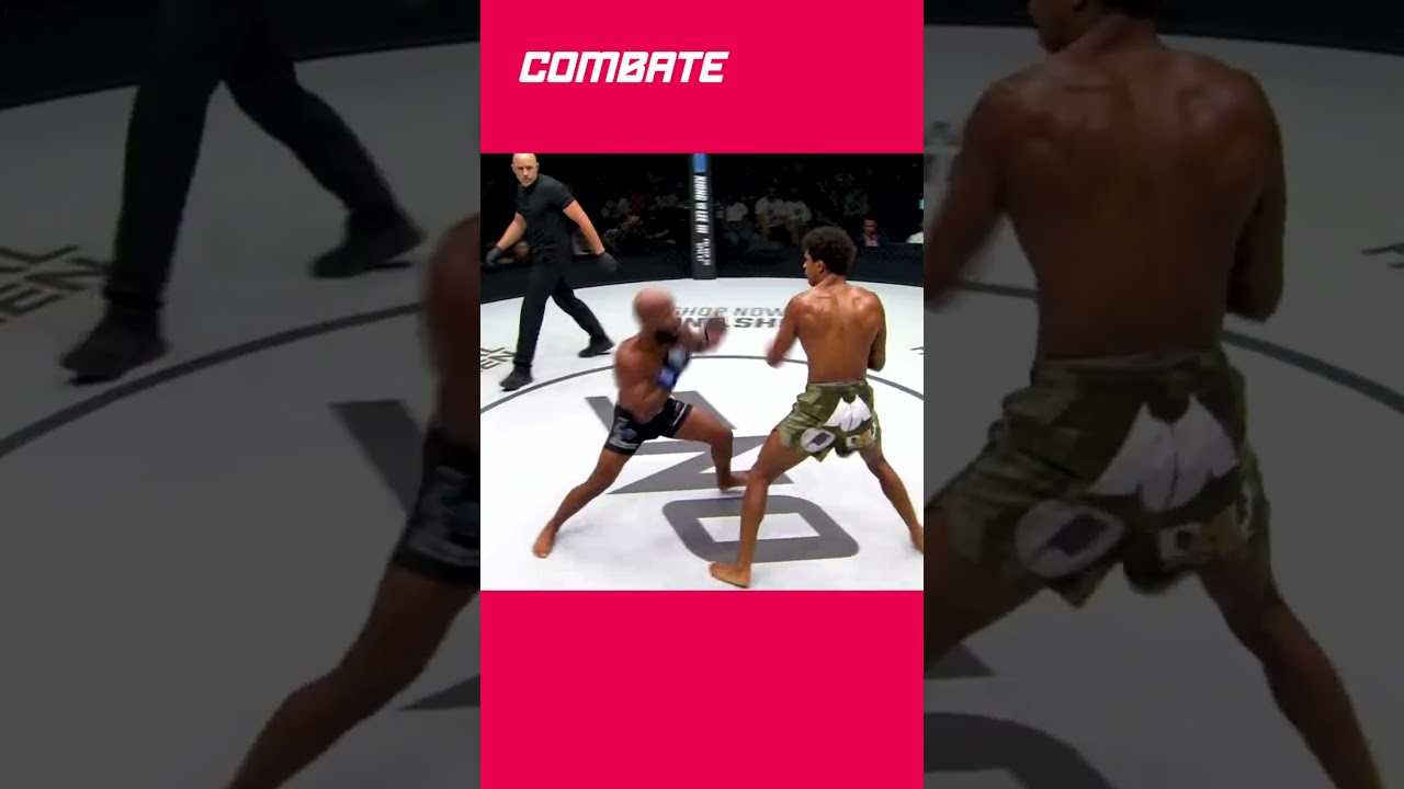 DEMETRIOUS JOHNSON DEVOLVE NOCAUTE INÉDITO EM ADRIANO MORAES NO ONE FC | #shorts | Combate.globo