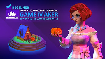 Metaverser Game Maker - Using the Look At Component