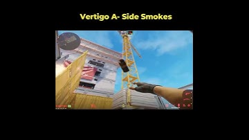 🔥 Master Vertigo A Side with These Quick Smokes! ⏳ #csgoshorts  #csgo  #shorts  #cs2