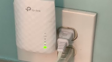 How to connect a TP Link AC750 WiFi Range Extender to AT&T Router