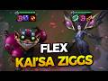 CAN'T REACH LVL 10 WITH VOID? PLAY KAI'SA ZIGGS FLEX ON LVL 9 | TFT Set 16