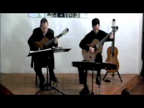 Odeum Guitar Duo - 2-27-11 - Ferdinand Carulli - Serenade in G major - Largo - Allegro moderato