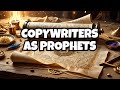 Your writing is sacred work  copywriters are prophets