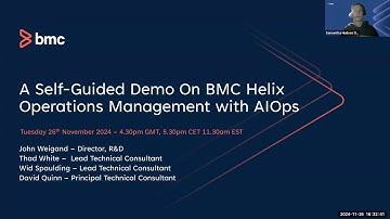 Webinar: A Self Guided Demo On BMC Helix Operations Management With AIOps