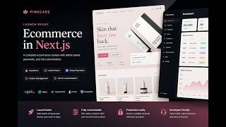 PinkCare — Next.js Ecommerce System (Admin, Store & Checkout)
