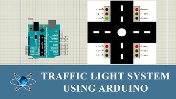 Automatic Traffic Light System using Arduino | Traffic Light LED Module | Proteus 8 | Project