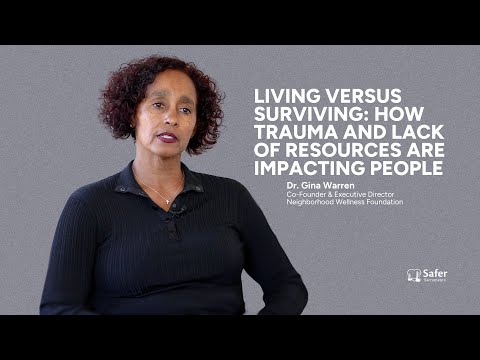 Living versus surviving: How trauma and lack of resources are impacting people | Safer Sacramento