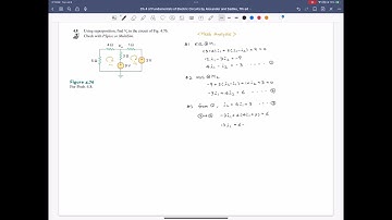 Problem 4.8 (3) Mesh Analysis, Fundamentals of Electric Circuits, 7th ed, by Alexander, Sadiku