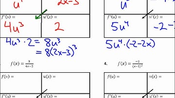 Calculus Unit 3.6 Worksheet Chain Rule.wmv