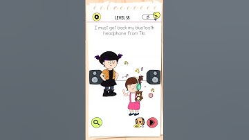 Brain Test 4: Tricky Friends Level 55