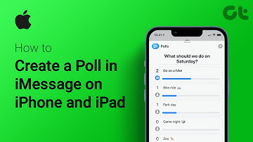 How to Create a Poll in iMessage on iPhone and iPad | Full Guide | Guiding Tech